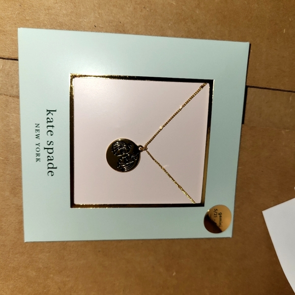 Kate Spade In the Stars Gemini Pendant Necklace - Picture 2 of 11